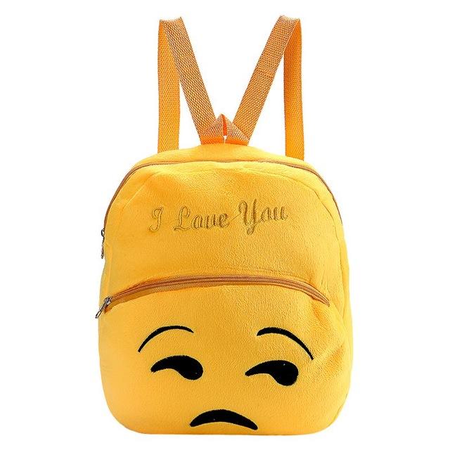 Emoji Face Backpack For Kids