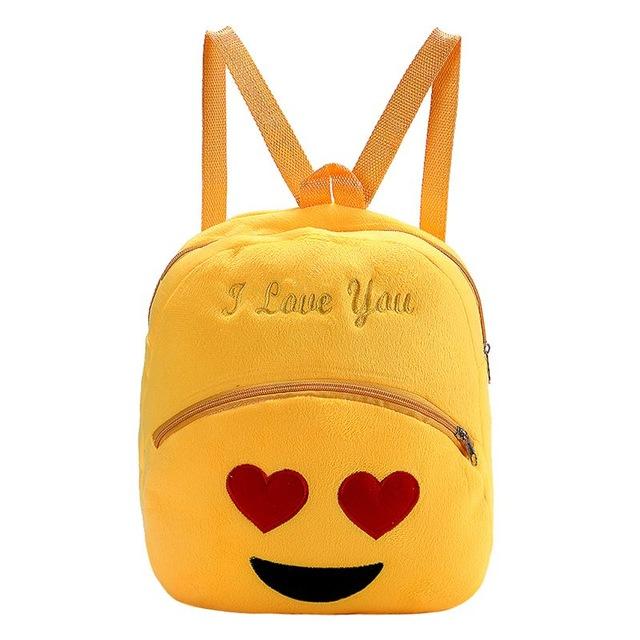 Emoji Face Backpack For Kids