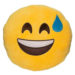 Funny Cute emoji pillow plush pillow coussin cojines emoji gato Round Cushion emoticono smiley Pillow Stuffed Plush almofada Hot