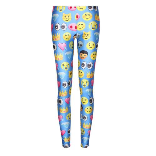 EAST KNITTING New Fashion Women Pants Emoji Clothes 3d Print Leggings Casual Hiphop Sweatpants Trousers