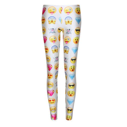 EAST KNITTING New Fashion Women Pants Emoji Clothes 3d Print Leggings Casual Hiphop Sweatpants Trousers