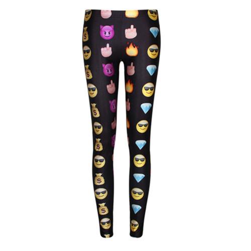 EAST KNITTING New Fashion Women Pants Emoji Clothes 3d Print Leggings Casual Hiphop Sweatpants Trousers