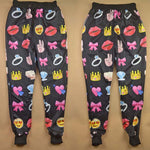 Raisevern Newest Emoji Joggers For Women Mens Boy Girl Cutewear Sweatpants Casual Pants Trousers Dropship