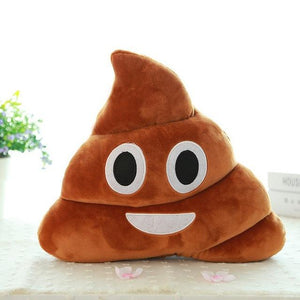 Free Shipping Hot Sale Cute Stuffed Plush Poop pillow coussin caca Poo cojines coussin Emotion pillow cushion Emoji pillows