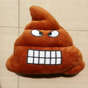 Free Shipping Hot Sale Cute Stuffed Plush Poop pillow coussin caca Poo cojines coussin Emotion pillow cushion Emoji pillows