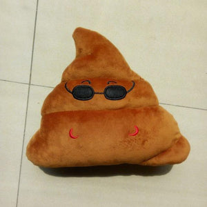 Free Shipping Hot Sale Cute Stuffed Plush Poop pillow coussin caca Poo cojines coussin Emotion pillow cushion Emoji pillows