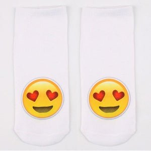 3D Emoji Socks Funny Printing Unisex