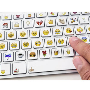 1 Set Emoji Stickers for Laptop