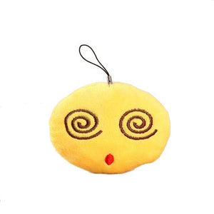 Fashion Soft Toy Keychain 10 styles Emoji Smiley Emoticon Amusing Key Chain Holder Keyring For Women Men Pendant Accessories