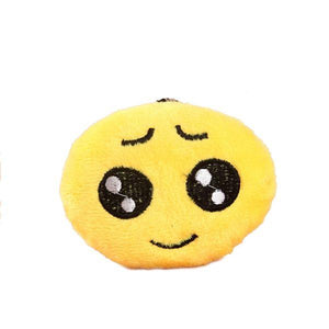 Fashion Soft Toy Keychain 10 styles Emoji Smiley Emoticon Amusing Key Chain Holder Keyring For Women Men Pendant Accessories