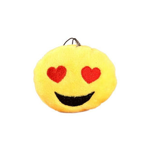 Fashion Soft Toy Keychain 10 styles Emoji Smiley Emoticon Amusing Key Chain Holder Keyring For Women Men Pendant Accessories