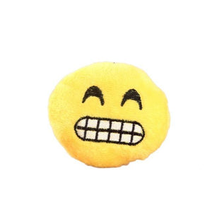 Fashion Soft Toy Keychain 10 styles Emoji Smiley Emoticon Amusing Key Chain Holder Keyring For Women Men Pendant Accessories