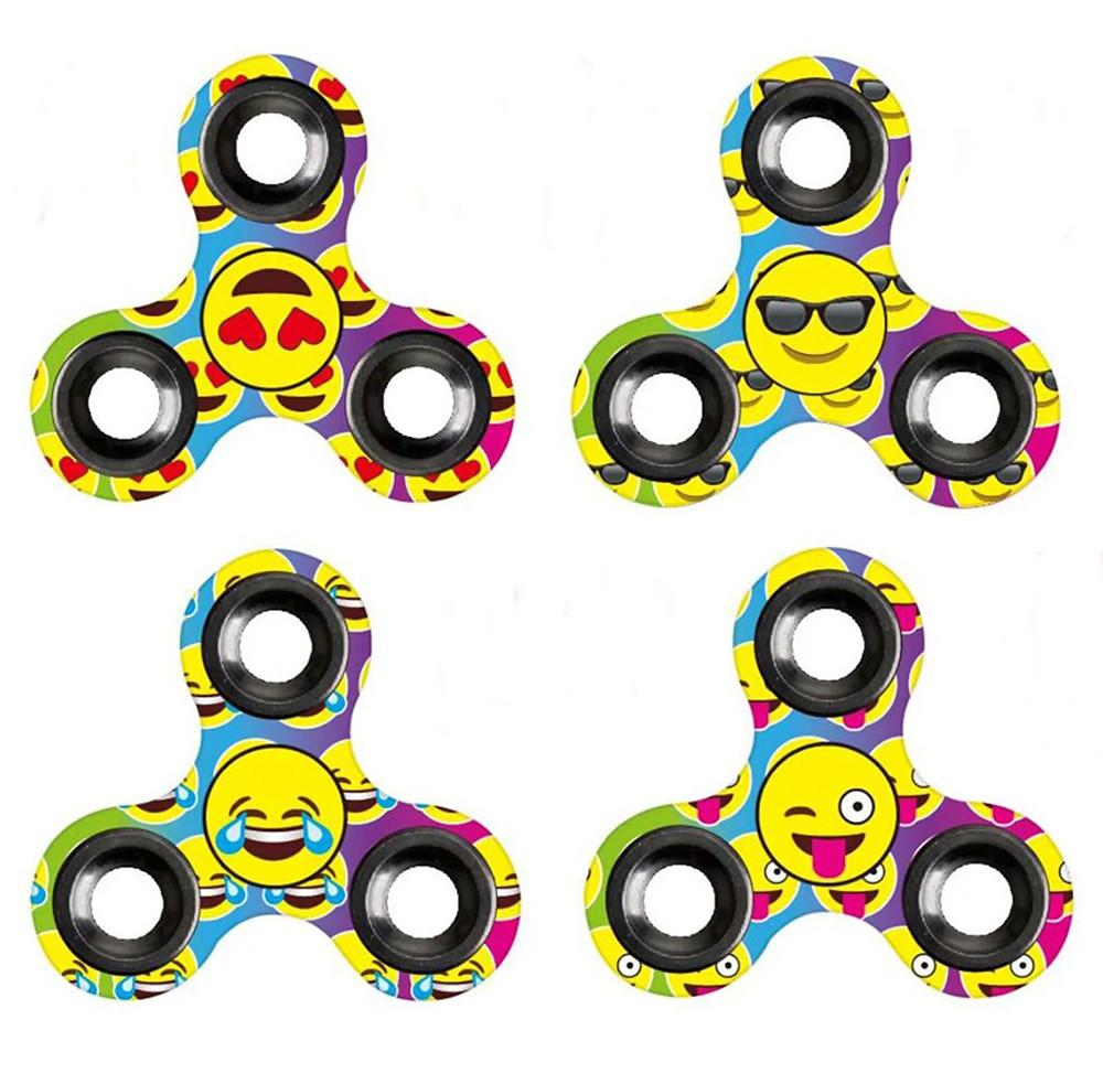 Fidget Spinner emoji Triangle Gyro Hand Spinner finger spinner toy hand spinner top toy