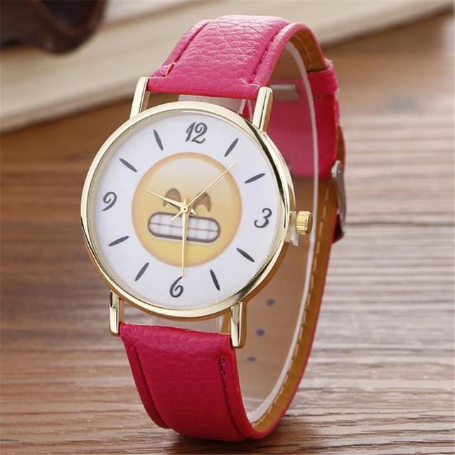 Emoji Women Quartz-Watch