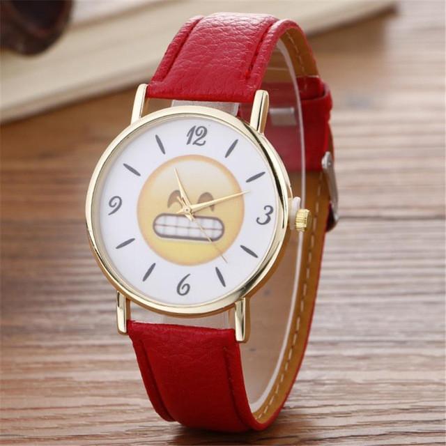 Emoji Women Quartz-Watch