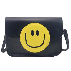 Leather Shoulder Bag Emoji Small Tote