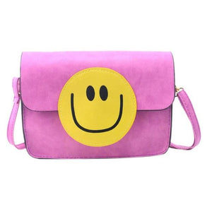 Leather Shoulder Bag Emoji Small Tote