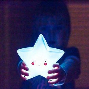 Emoji Smile Star led star lamps home party decoration best kid child gift Yellow/White light stars night lamp decor bedroom