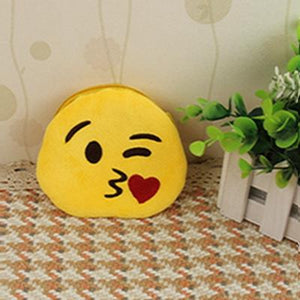 Emoji Face Printed Women Coin Purse Emoticon Change Wallets Purses Kids Wallet Key Purse Small Zipper Bag Carteira Feminino