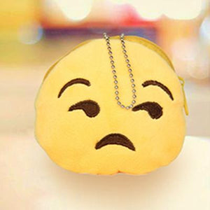 Emoji Face Printed Women Coin Purse Emoticon Change Wallets Purses Kids Wallet Key Purse Small Zipper Bag Carteira Feminino