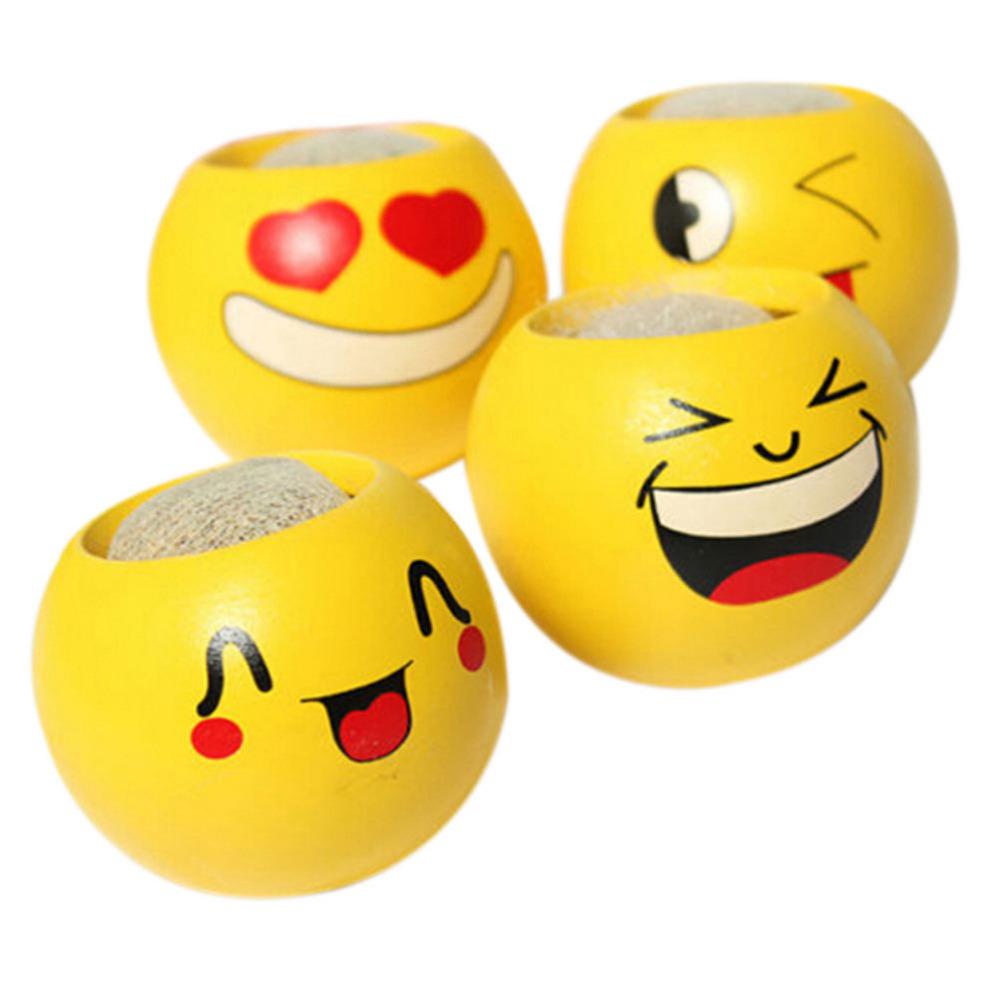 Ceramic Emoji Print Flower Pot