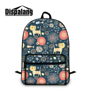 Dispalang Children School Bags For Teenagers Emoji Print Men Women Laptop Backpacks Students Shoulder Schoolbag Book Bag Mochila