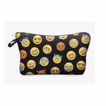 Emoji Makeup 3D Cosmetic Bag