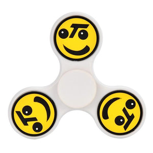 hand Stickers  spinner EDC emoji finger spinner Plastic Hand Spinner Finger For Autism and ADHD Anti Stress spiner Toy