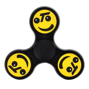 hand Stickers  spinner EDC emoji finger spinner Plastic Hand Spinner Finger For Autism and ADHD Anti Stress spiner Toy