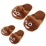 Emoji Plush Stuffed Unisex Indoor Slippers